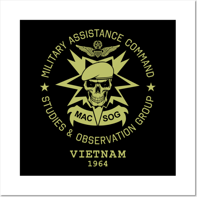 Mod.3 MACSOG Military Assistance Wall Art by parashop